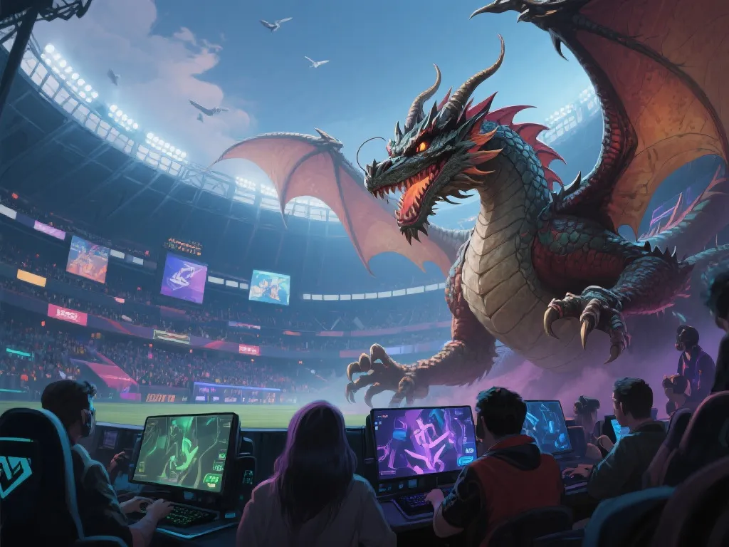 龙腾赛场：中国电竞驶入政策快车道，逐梦全球巅峰