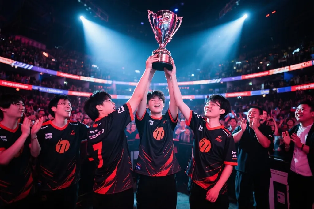 荣耀不眠夜：中国战队再创历史，勇夺全球电竞冠军点燃梦想